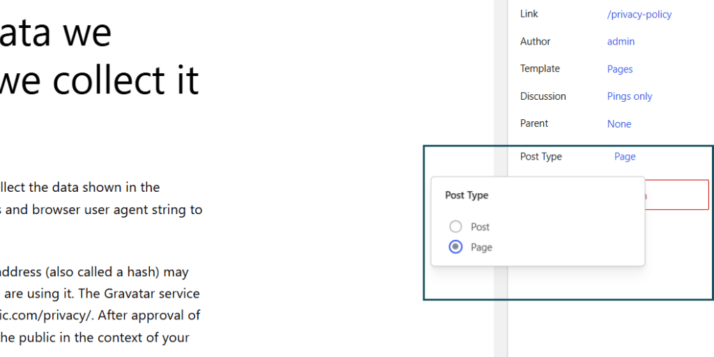 post type switcher use