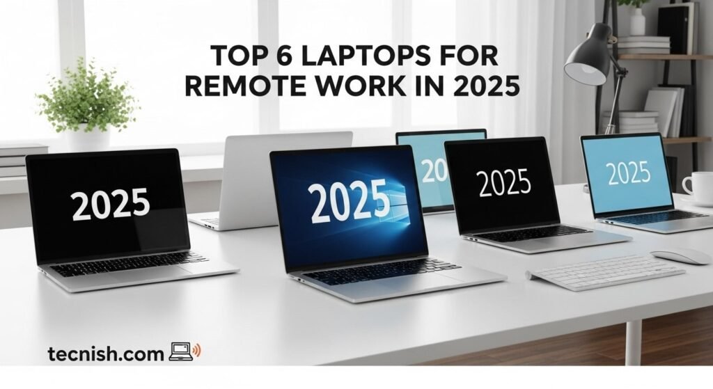Top 6 Laptops for Remote Work in 2025