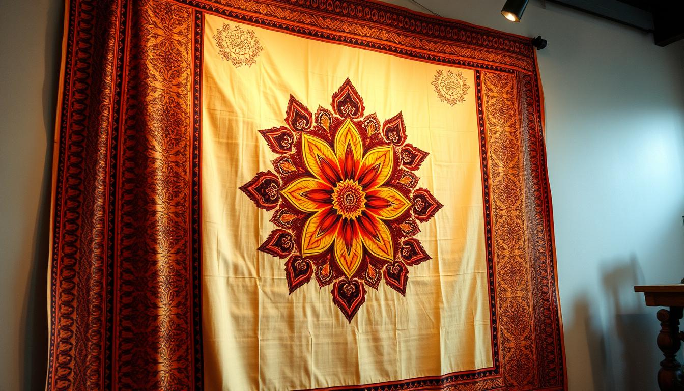 cotton batik wall art