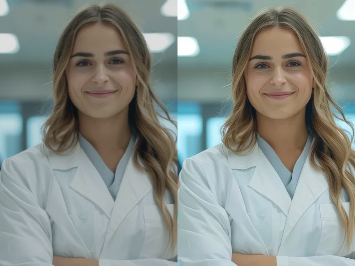 before after enhanced image