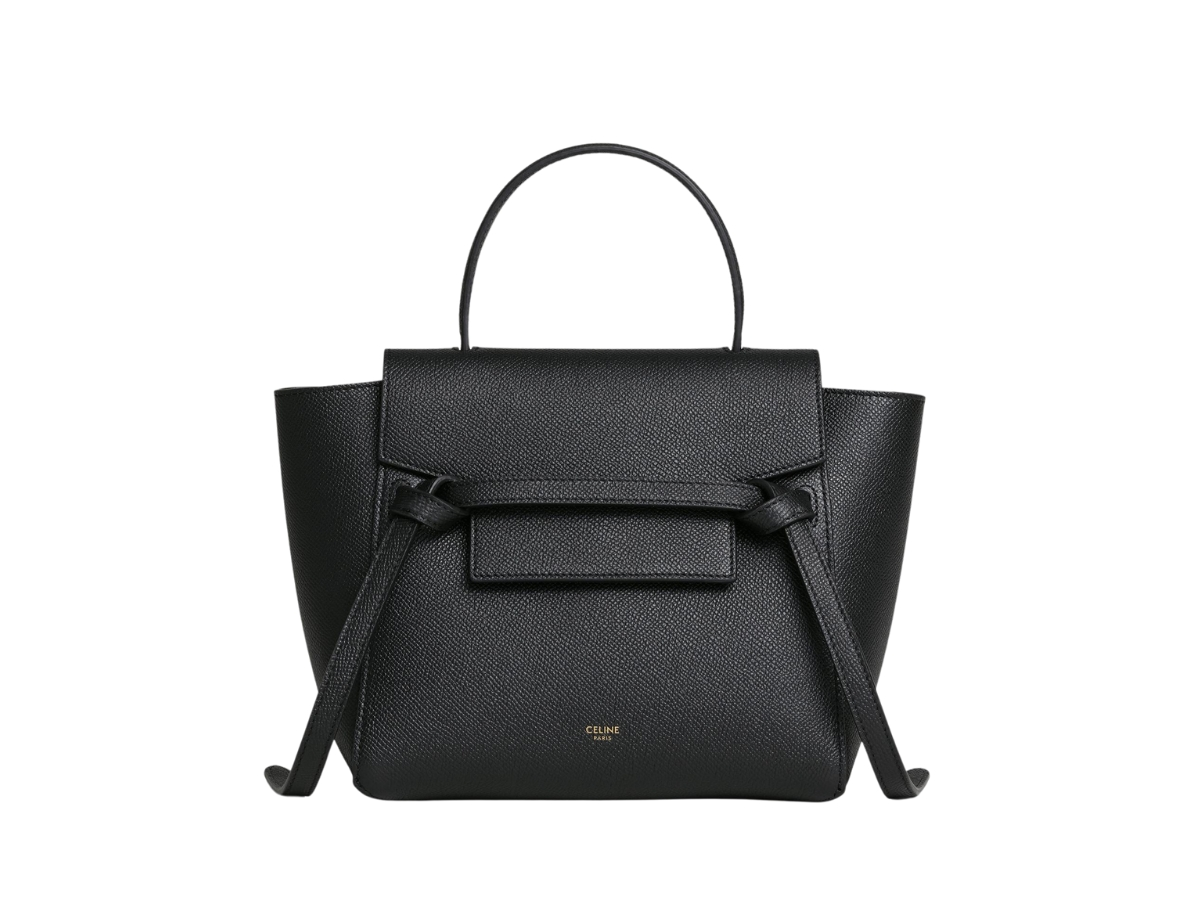 5. CELINE Nano Belt Bag In Grained Calfskin