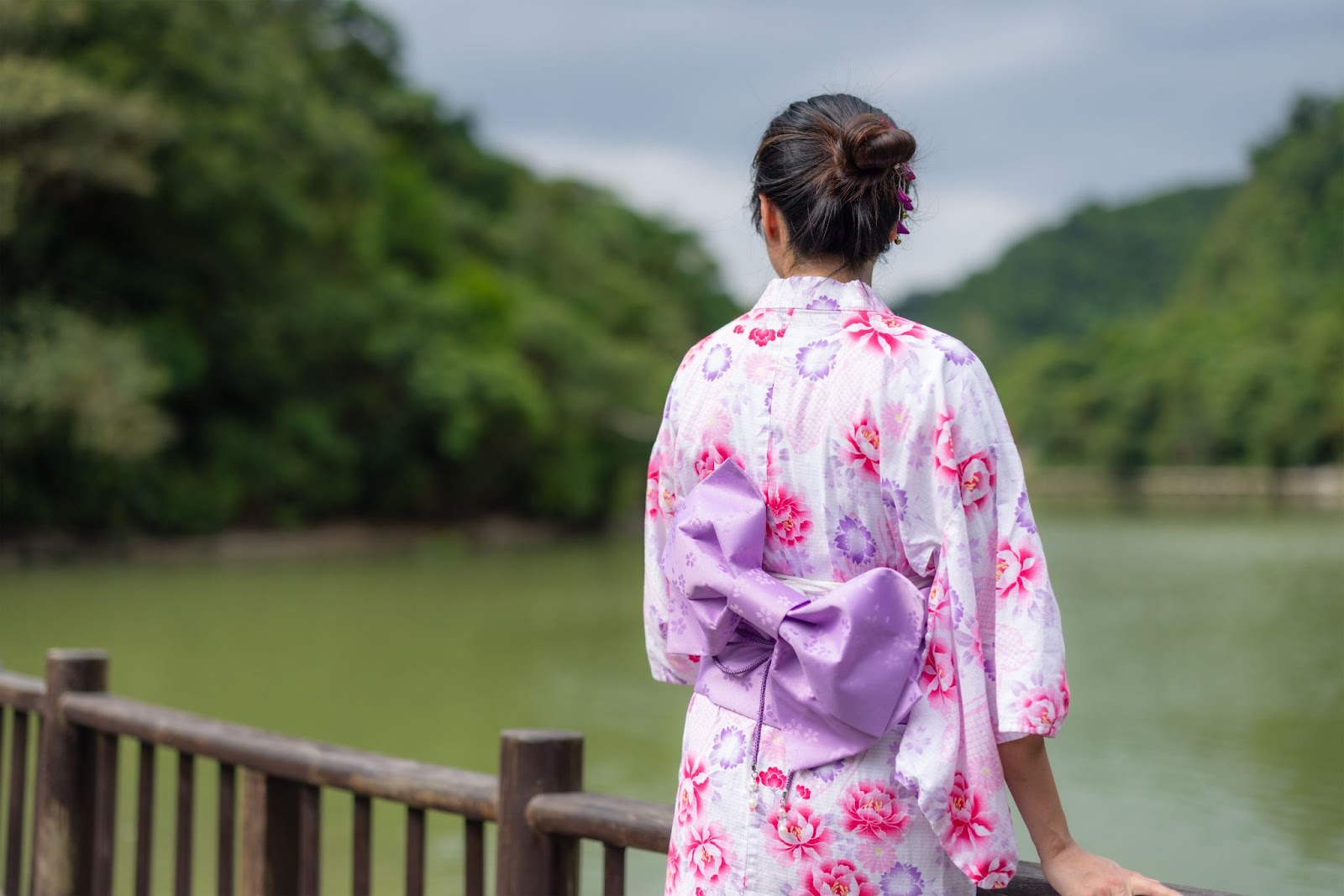 porter un yukata pour femme