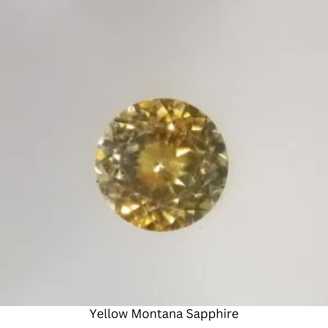 Yellow Montana Sapphire