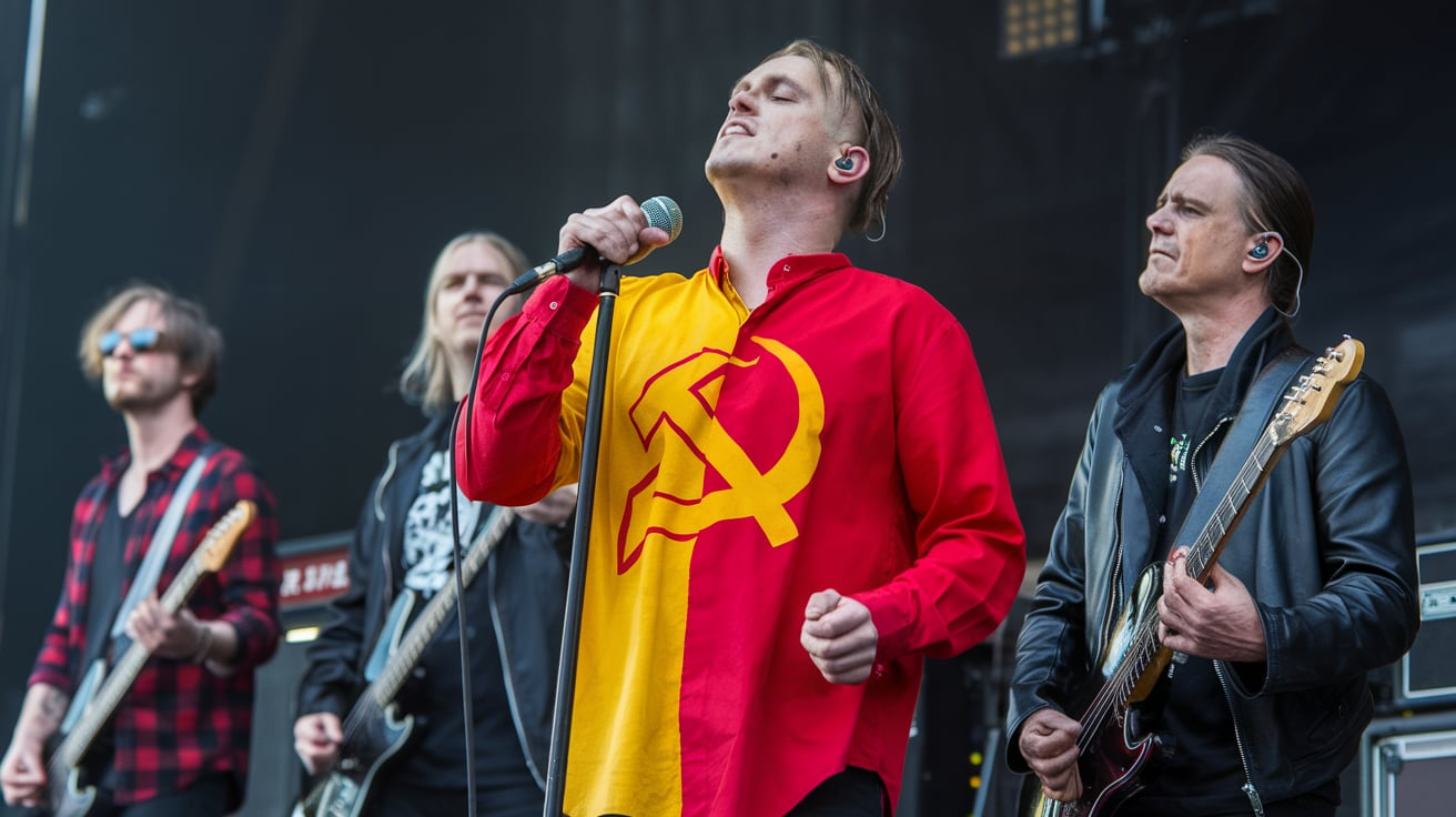 Falling in Reverse Cancel Show for Communism