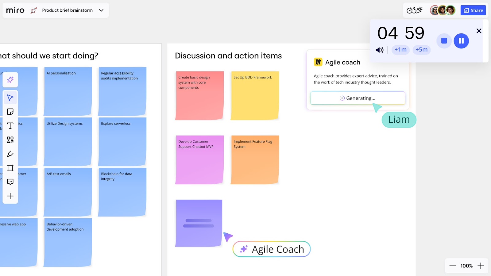 Miro sticky note generator