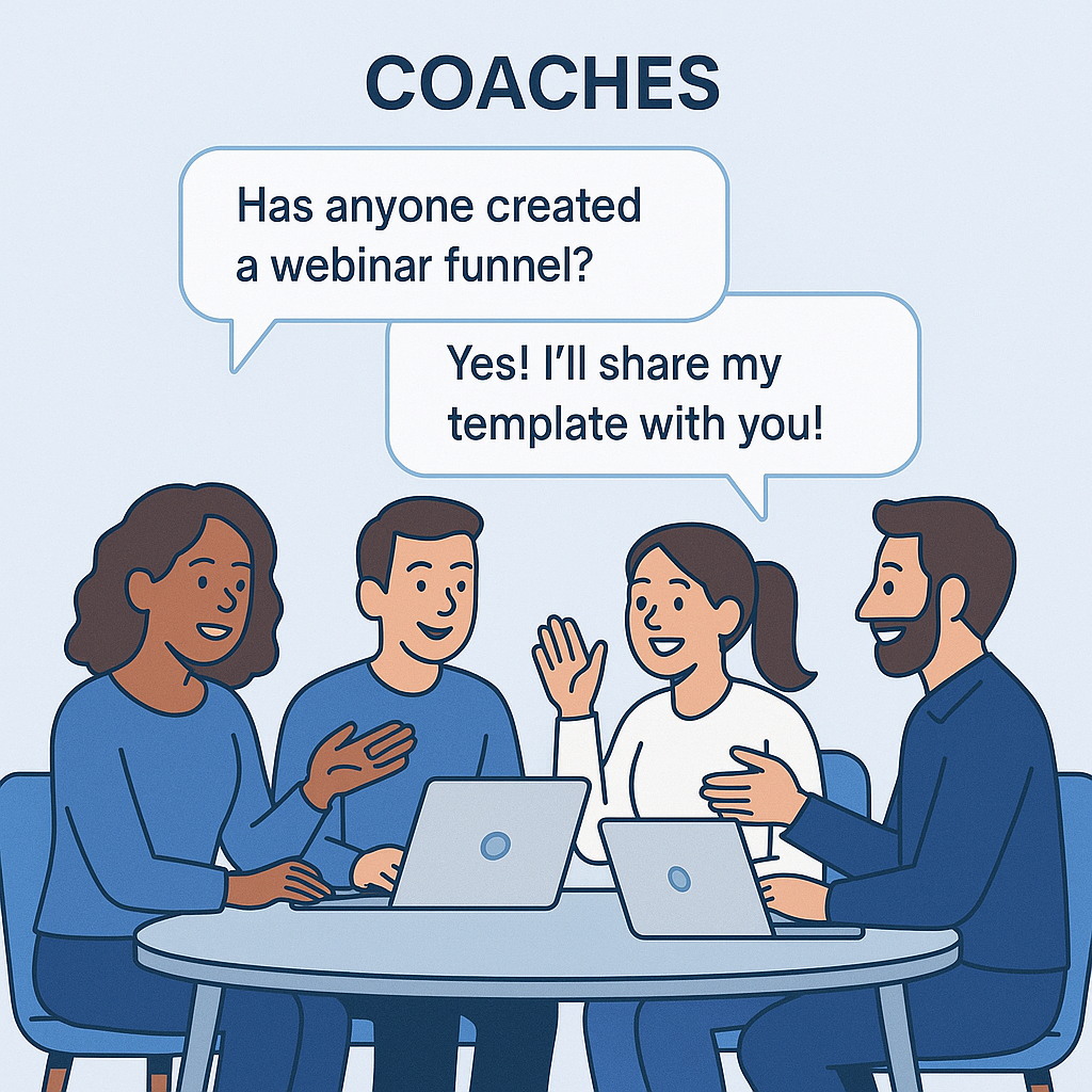 coaches talking