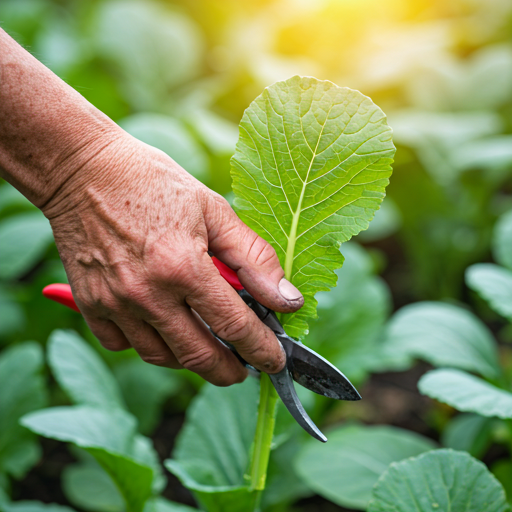 Harvesting Your Fresh Mustard Greens