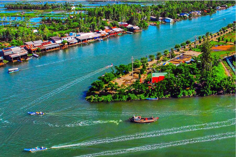 Trem River Junction, Thoi Binh District. Source: Huynh Lam/Ca Mau Tourism