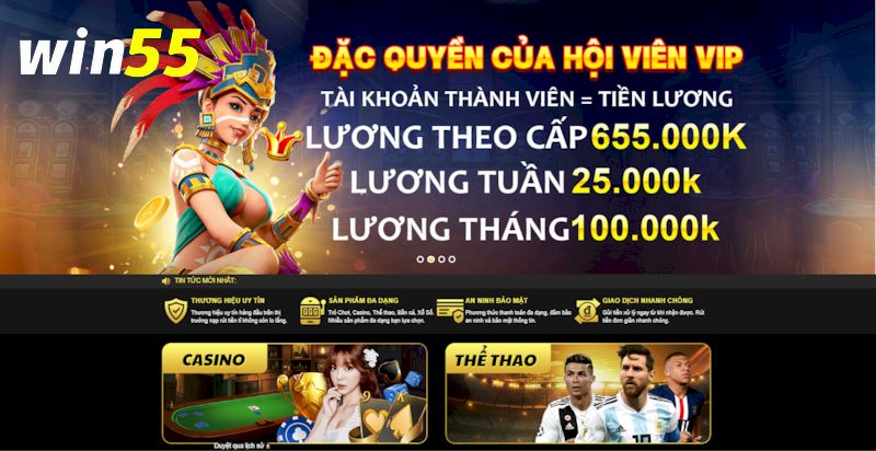 Giới thiệu về thương hiệu Win55