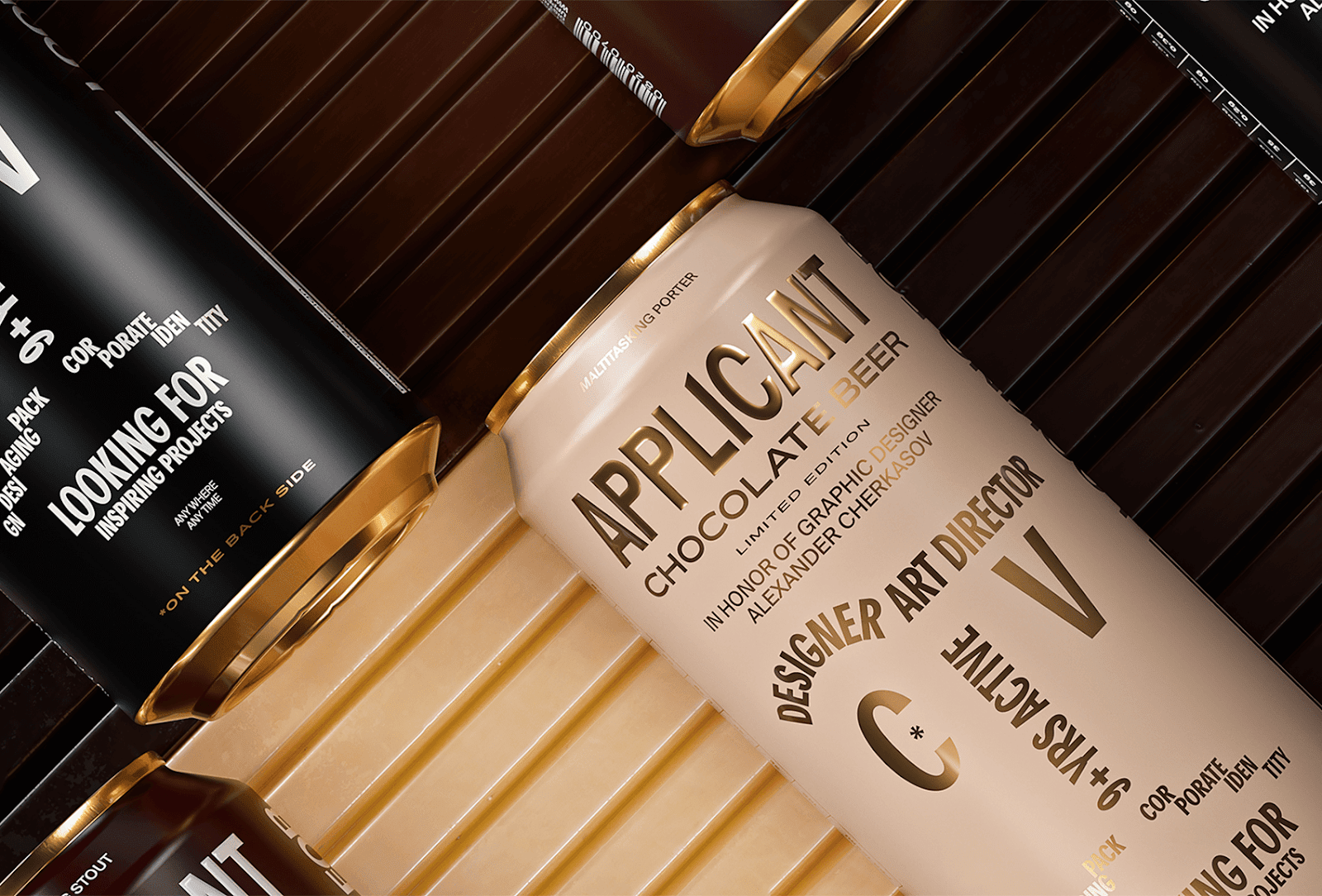 Image from the Applicant: A Self-Portrait in Beer Branding and Packaging Design article on Abduzeedo