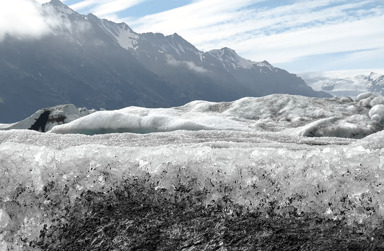 Snowmobiling on Glaciers