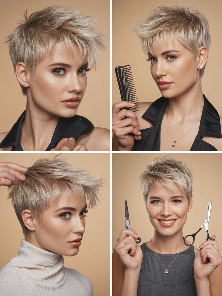 21. Maintenance Tips for Short Spiky hairstyle  Haircuts