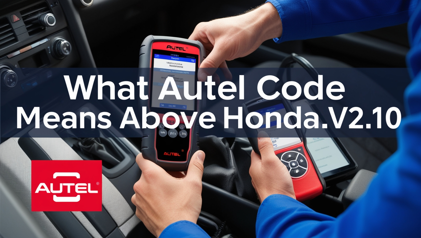 What Autel Code Means Above Honda_v2.10