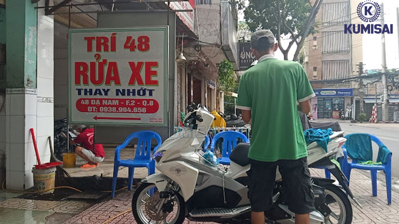 Trí 48 - Rửa xe & thay nhớt quận 8