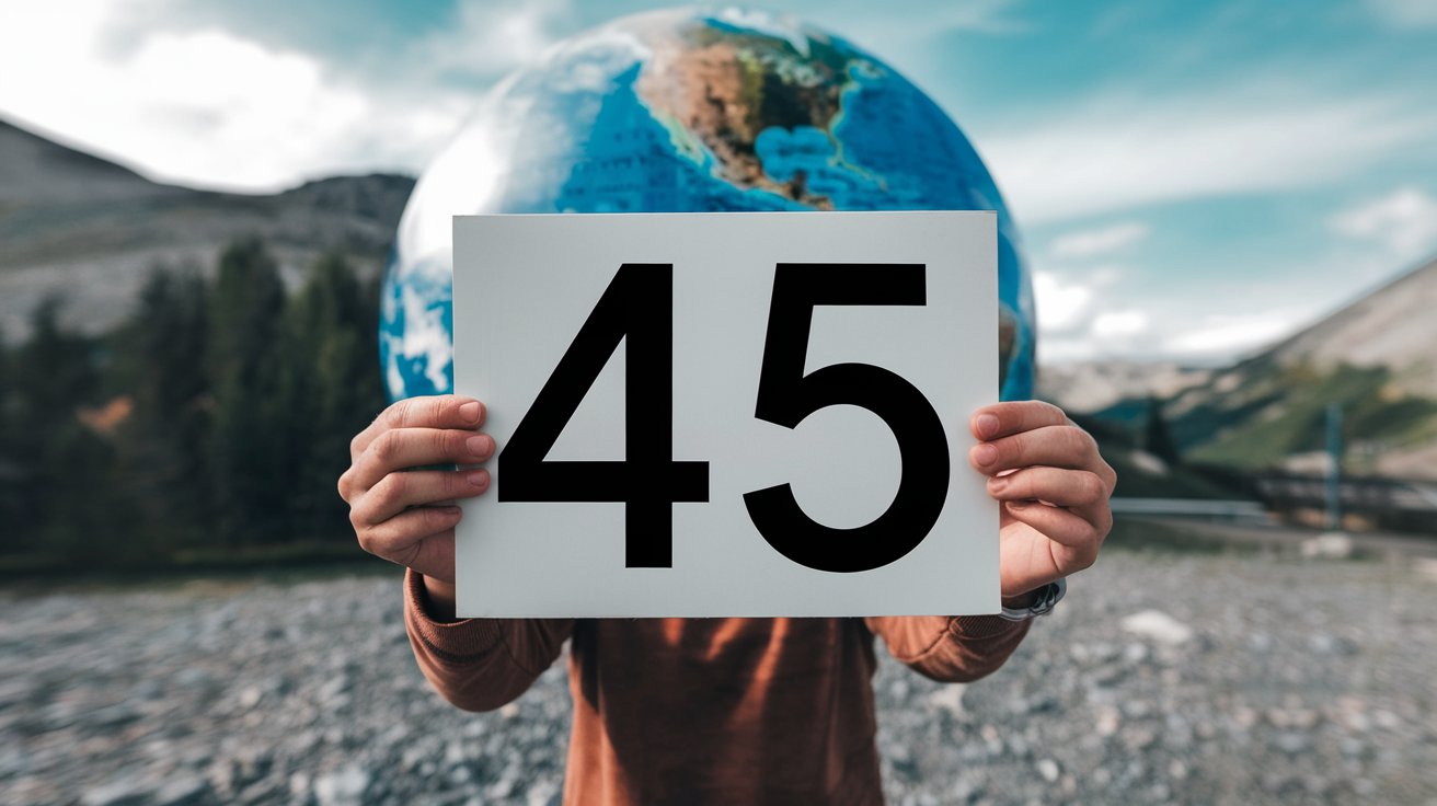 Number 45 🌍