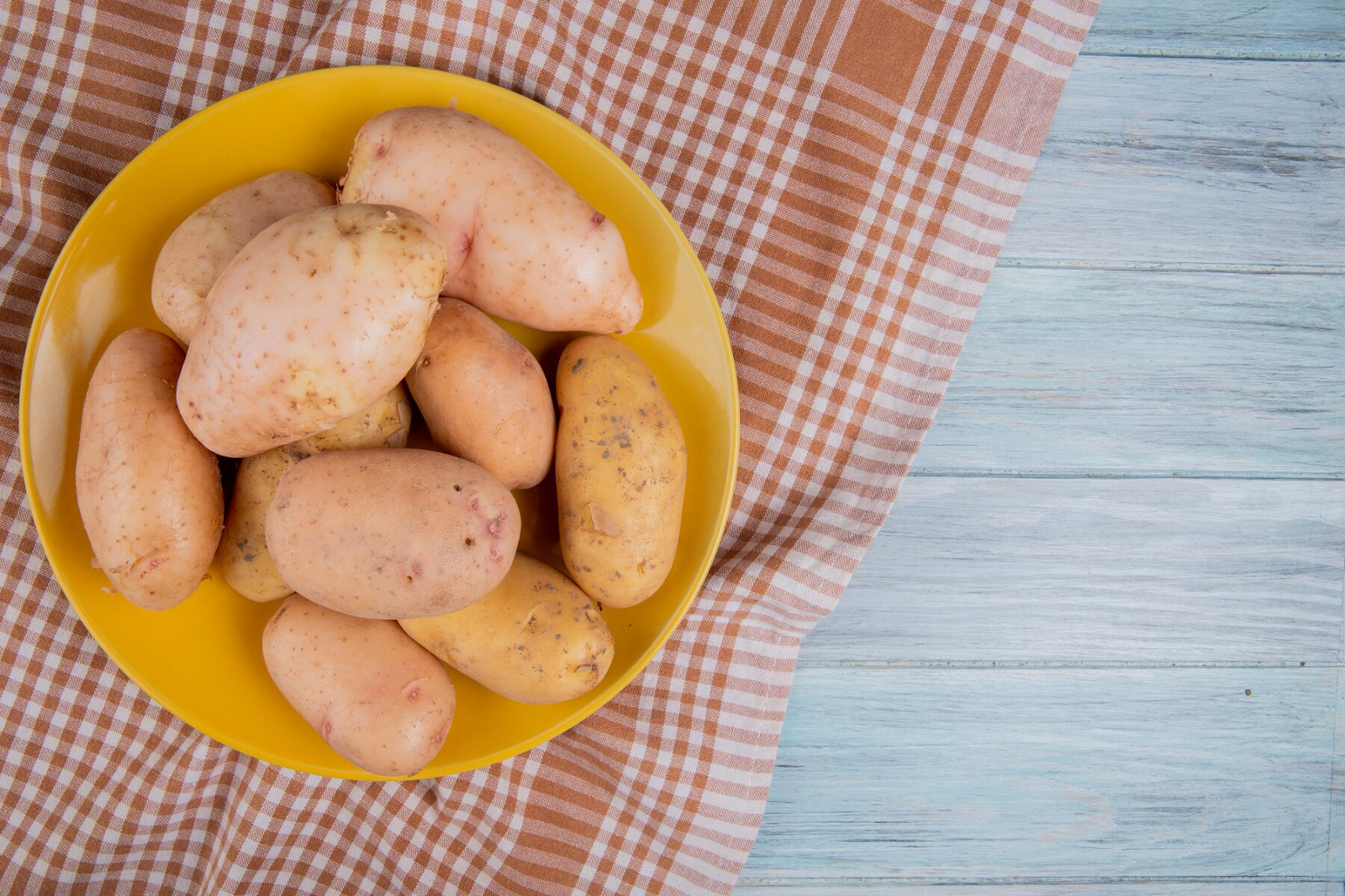 A bowl of sweet potatoes