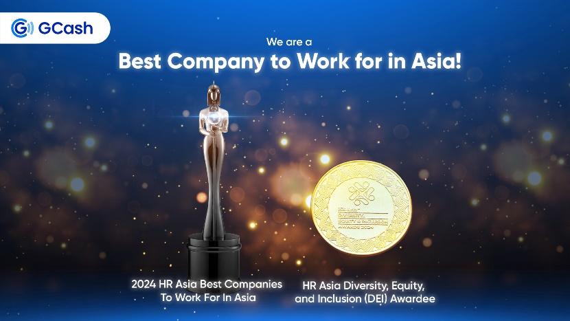 GCash reaps accolades at HR Asia, HR Excellence, and Stevie Awards 2