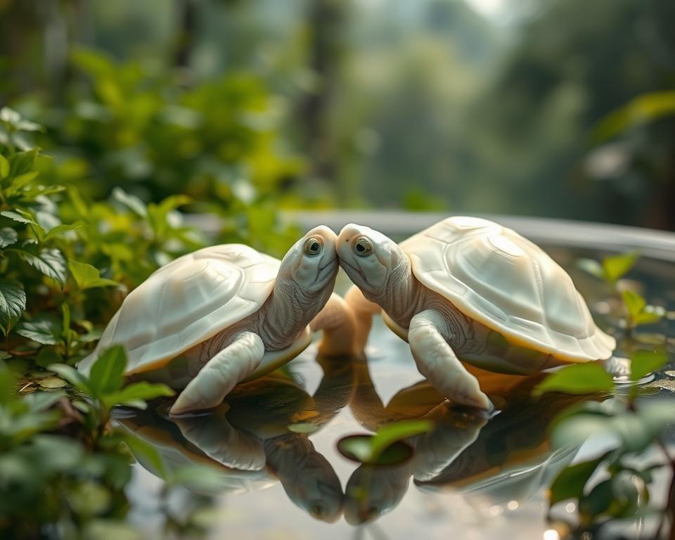 albino turtle breeding