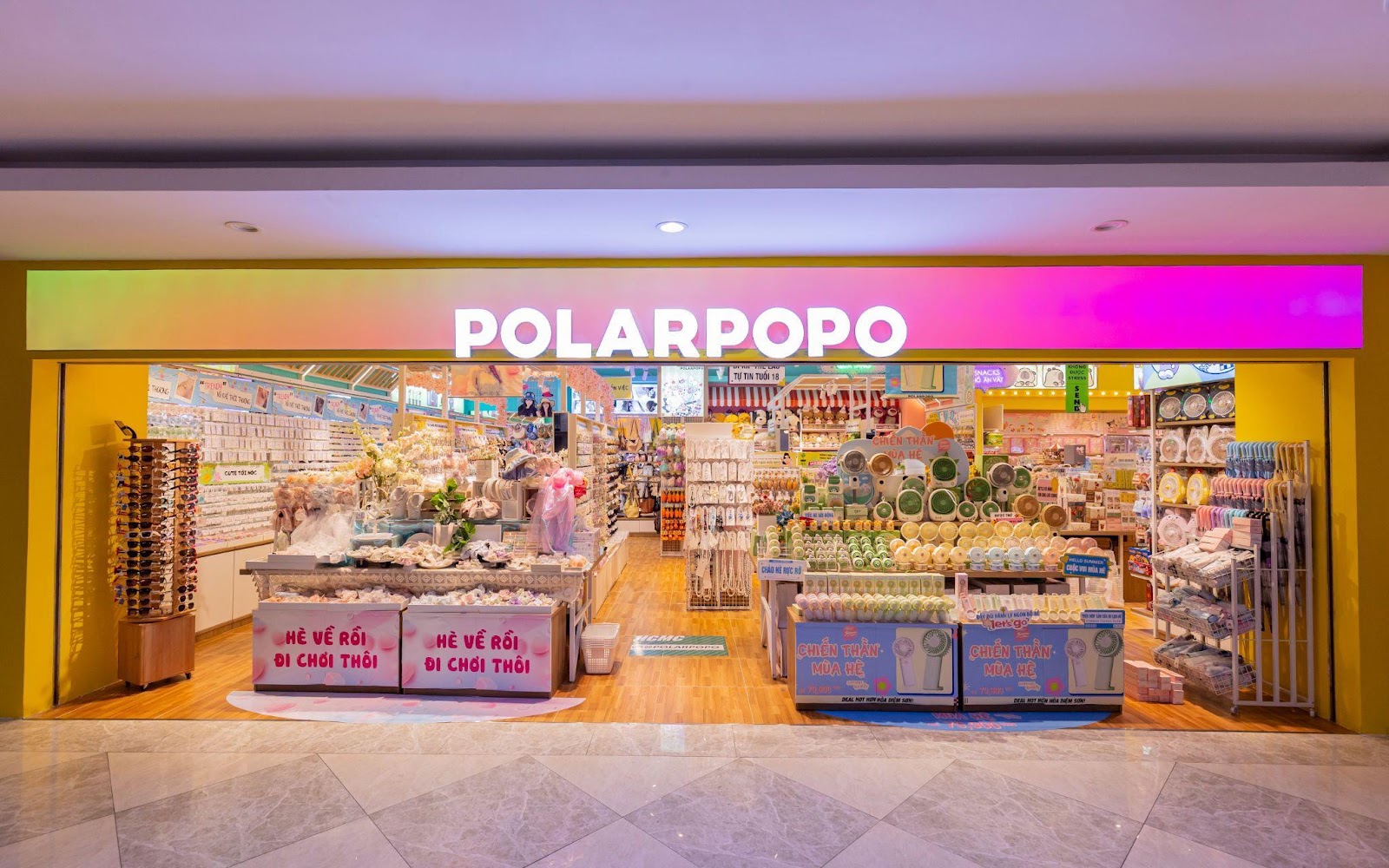  POLARPOPO   Thương hiệu nổi tiếng Trung Quốc chính thức khai trương cửa hàng đầu tiên tại Việt Nam