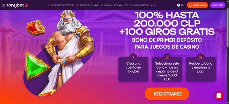tonybet casino chile