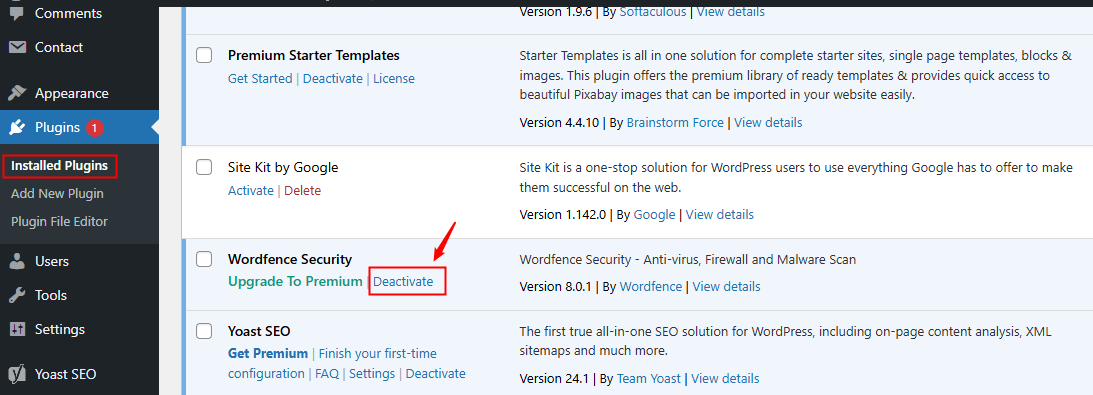 fix security plugin conflicts