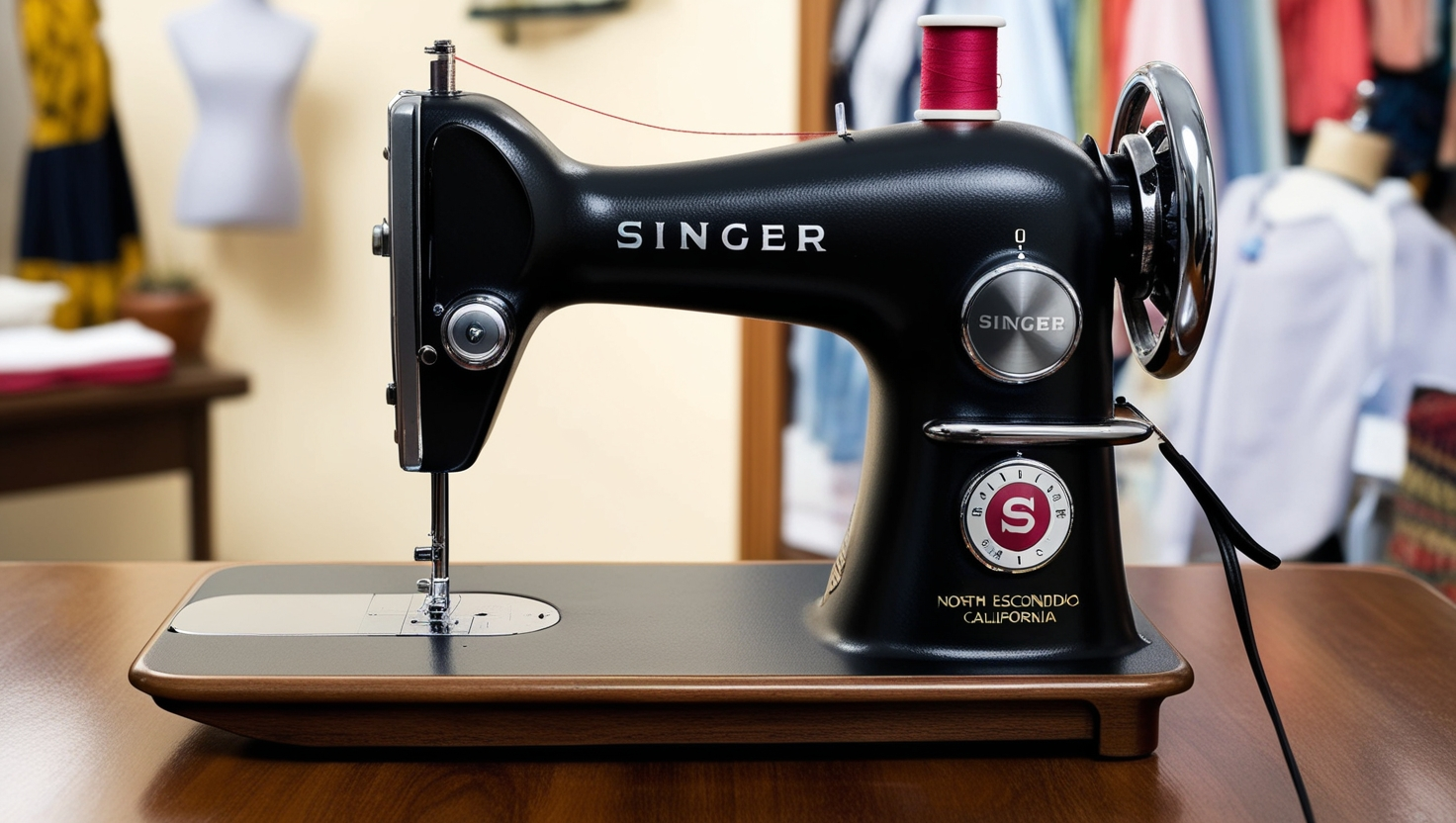 616 North Escondido California Singer Sewing Machine