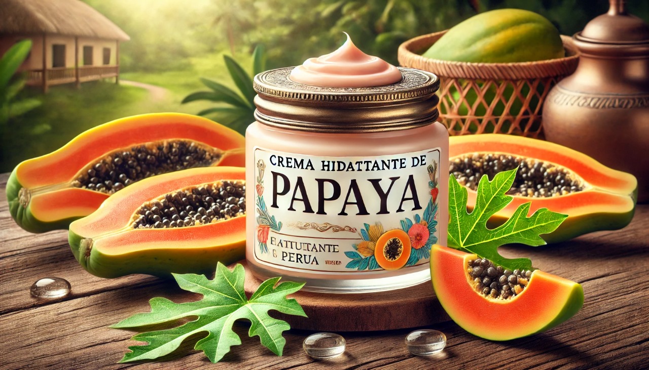 crema hidratante de papaya en Perú tesis doctoral