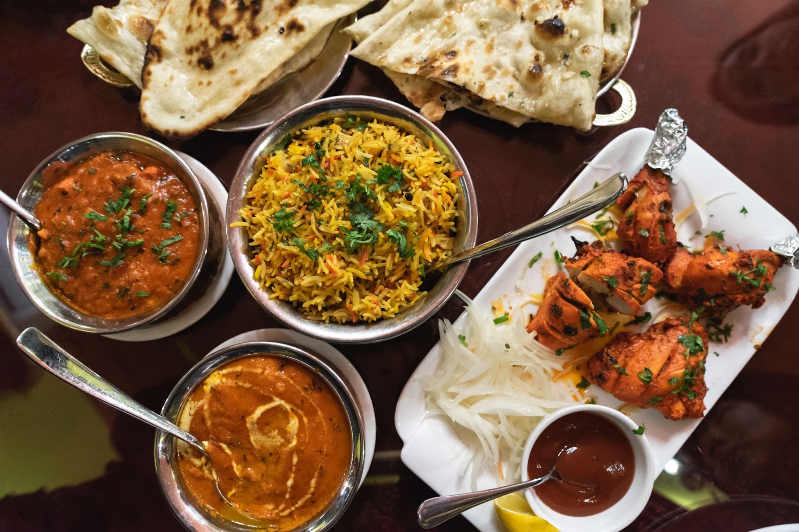 indian food table