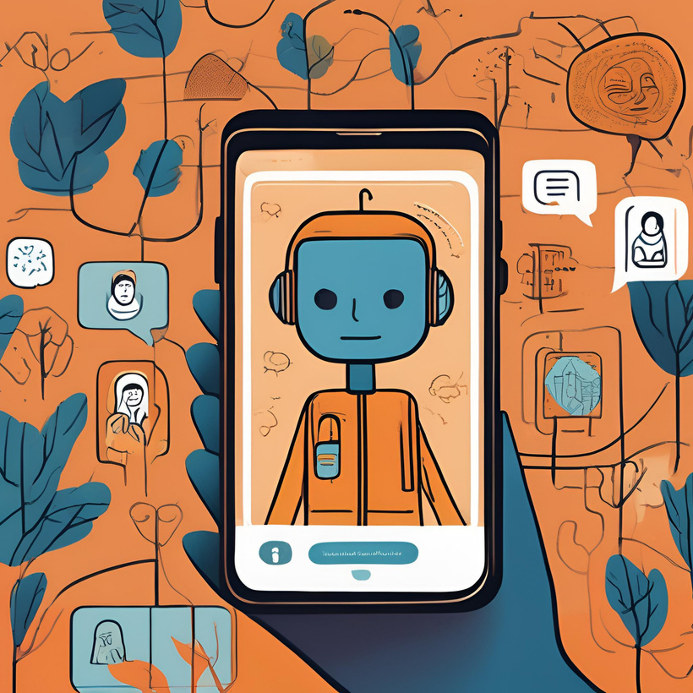 A hand holding a cellphone with a cartoon character on the screen

AI-generated content may be incorrect.