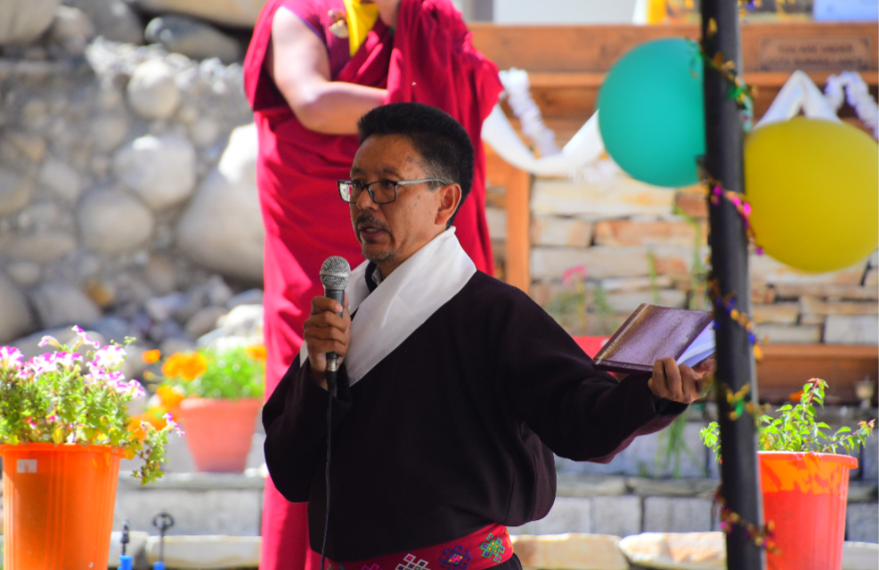 DRUKPA THUKSEY RINPOCHE AND DR. SONAM WANGCHOK