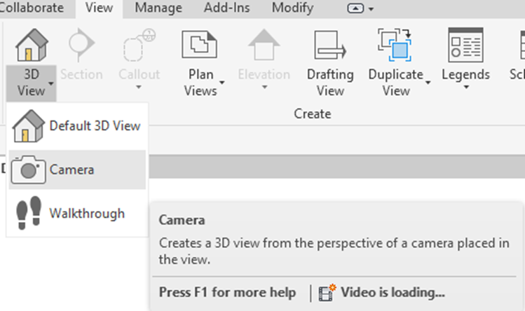 Open a 3D View