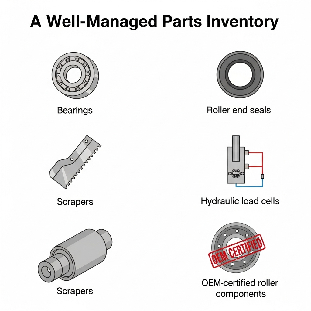 Common Inventory for Flawless Running for Sugar Mill Toothed Roller Pressure Feeders