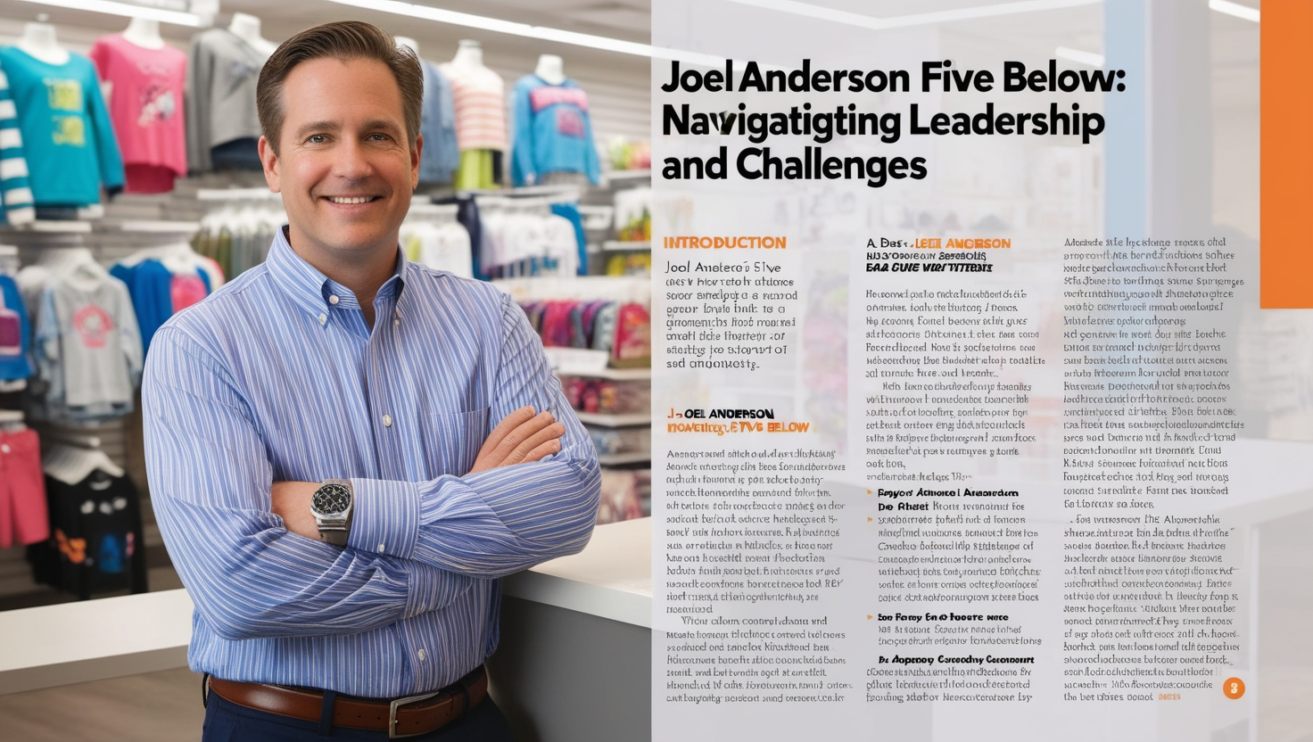 Joel Anderson Five Below