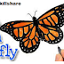     How to Draw a Butterfly Monarch easy and step-by-guide