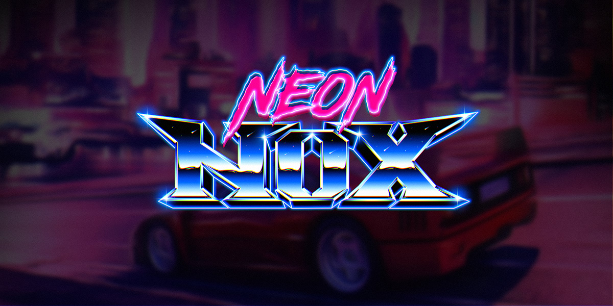 Image from the Synthwave 80s Logo Design Collection: Retro Meets Cyberpunk article on Abduzeedo