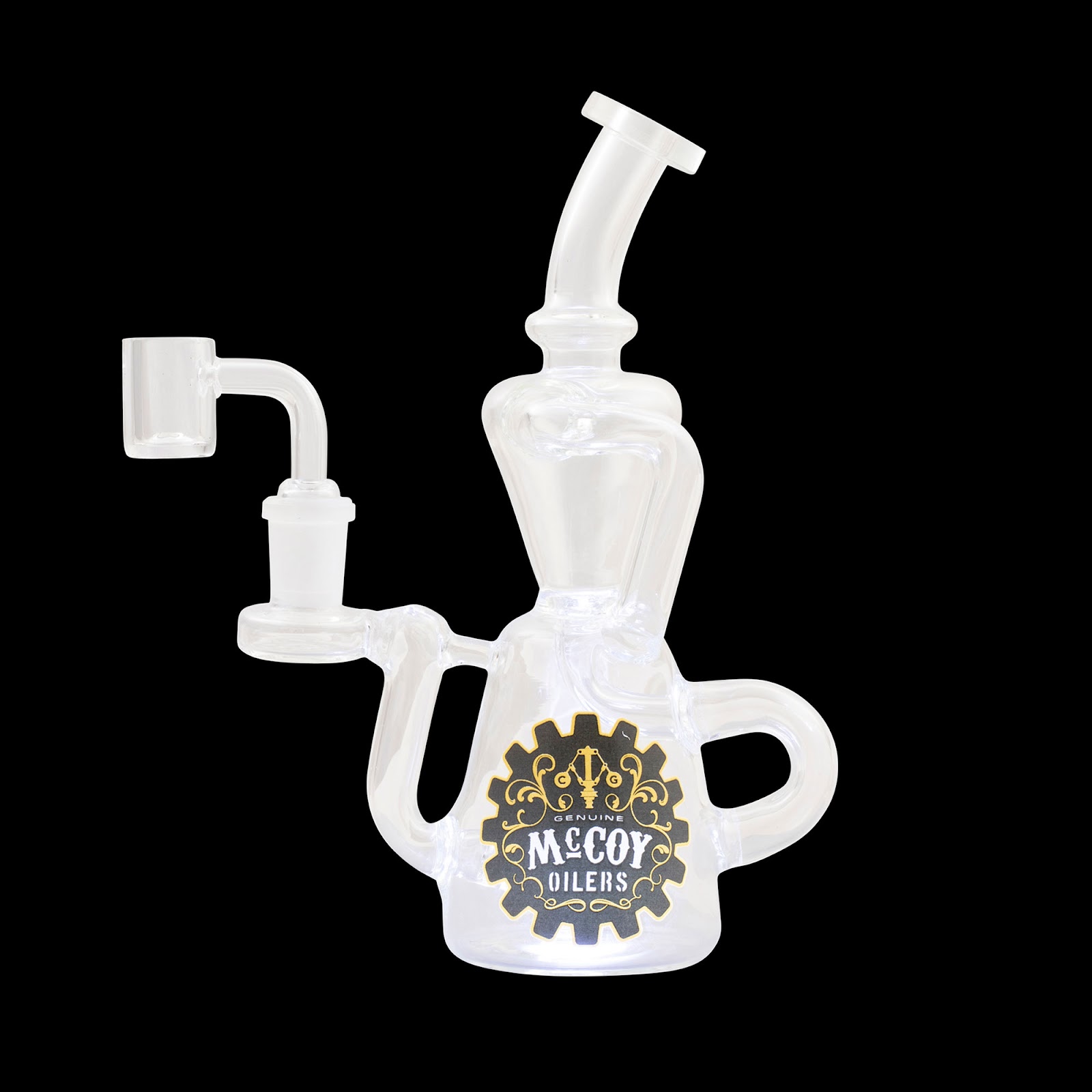 Dab Butler Recycler Glass Bubbler