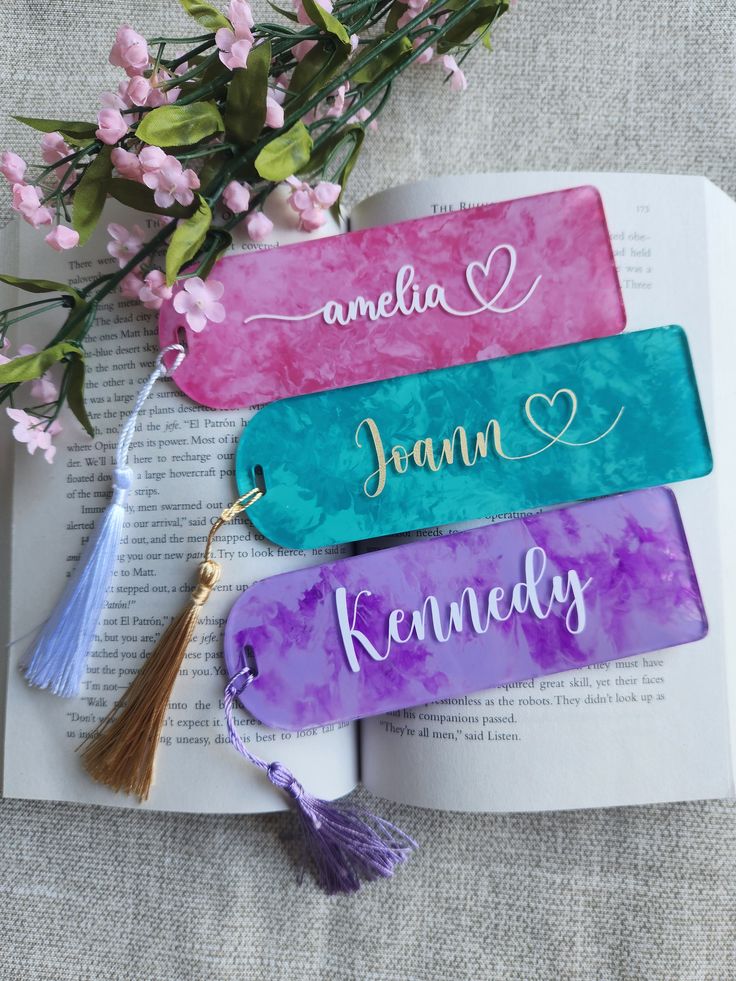 Custom Made Bookmarks