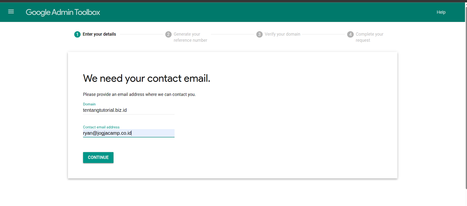 Cara Request Penghapusan Akun Google Workspace Melalui Domain Recovery