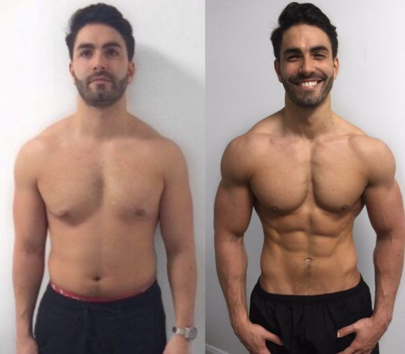 Before and After Results of MK-677 in a Young Man - Visible Muscle Gains and Improved Physique