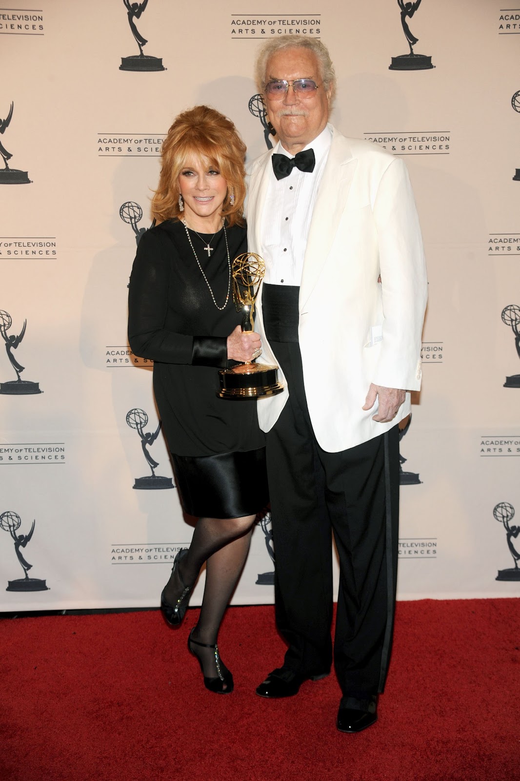 The actress with her husband at the Creative Arts Emmy Awards on August 21, 2010 | Source: Getty Images