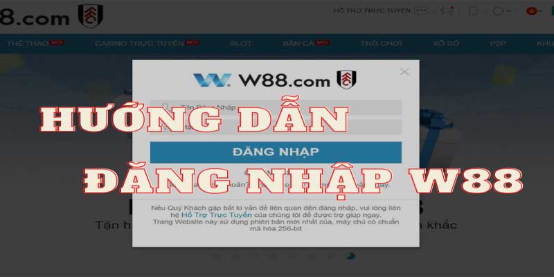 Đăng nhập W88