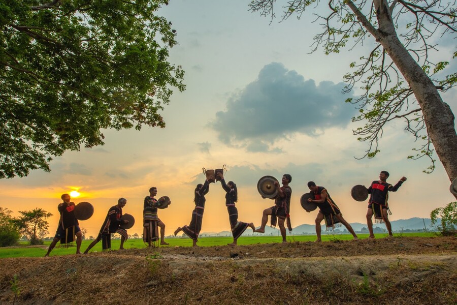 Gong Culture is an integral part of the lives of the ethnic communities in the Central Highlands. Source: So thong tin va truyen thong