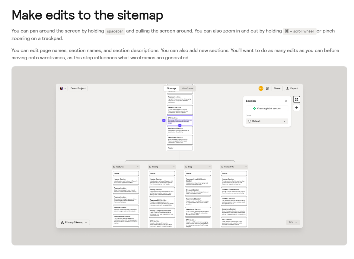 Websites with Relume AI