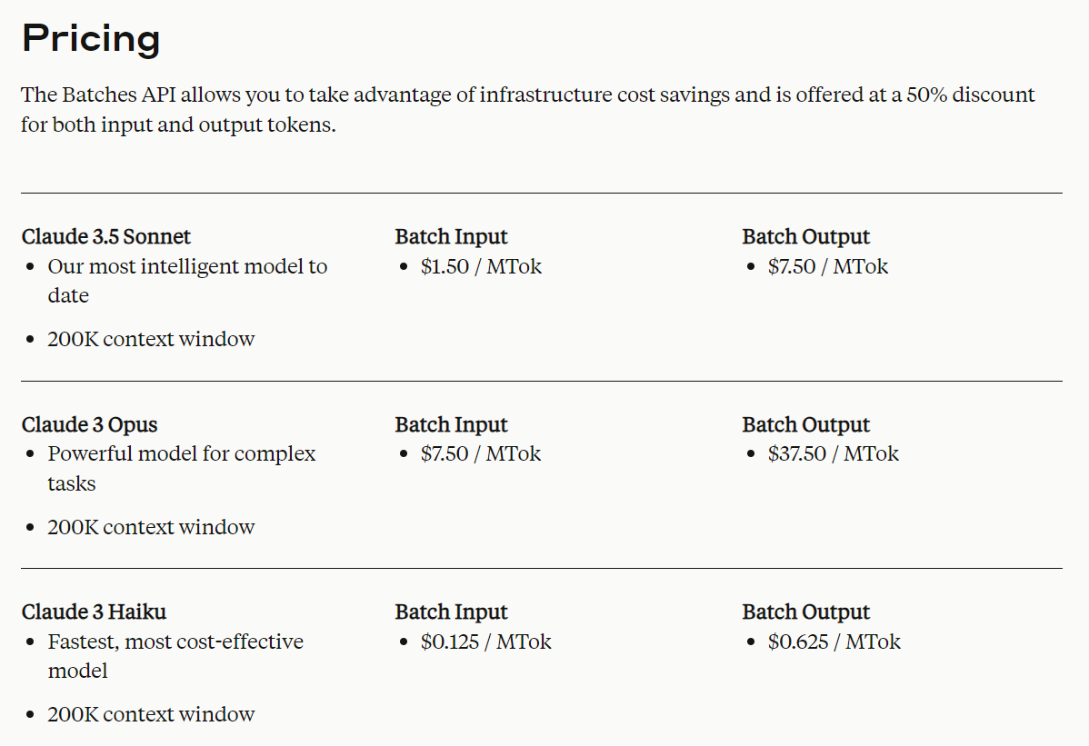 Anthropic AI Introduces the Message Batches API: A Powerful and Cost-Effective Way to Process Large Volumes of Queries Asynchronously