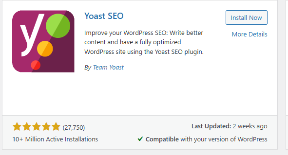 a screenshot of yoast SEO