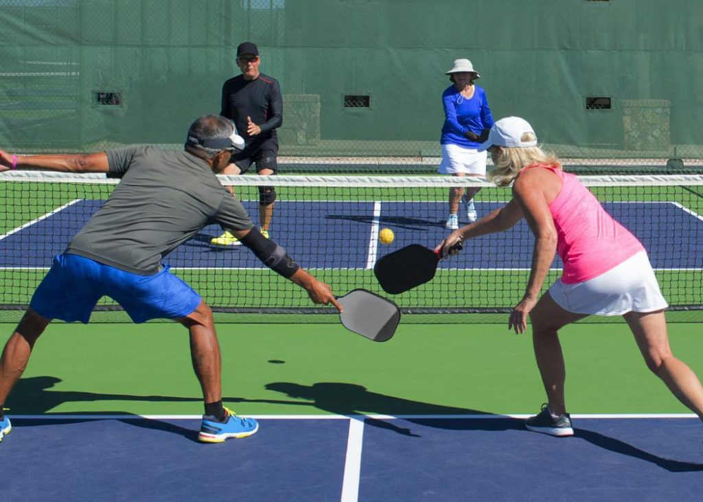 Latihan Pukulan Volley Pickleball - Partner Volley Drill