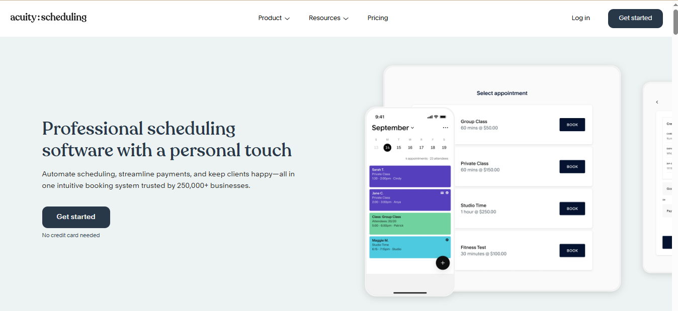 Acuity Scheduling