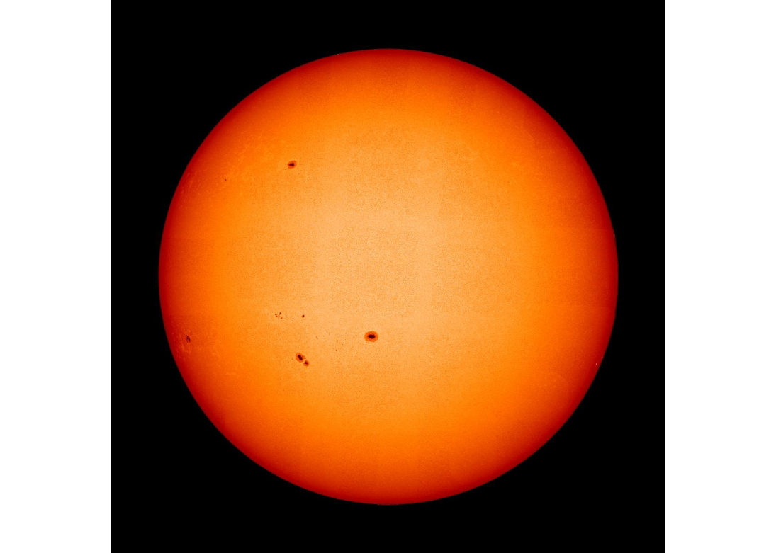 A close up of a sun

Description automatically generated