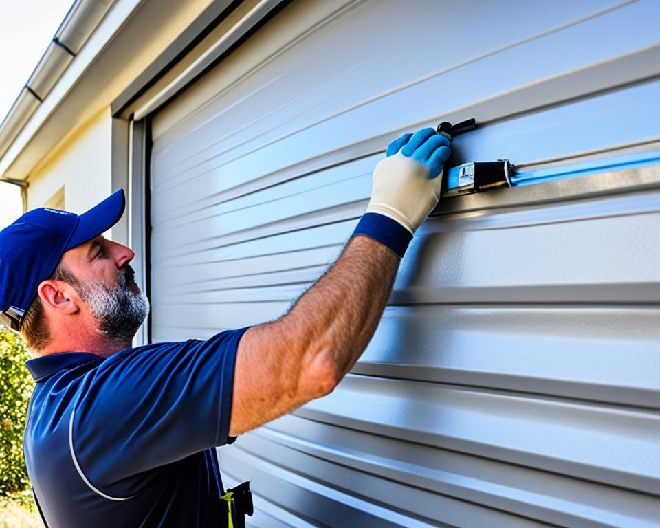 open garage door manually from outside