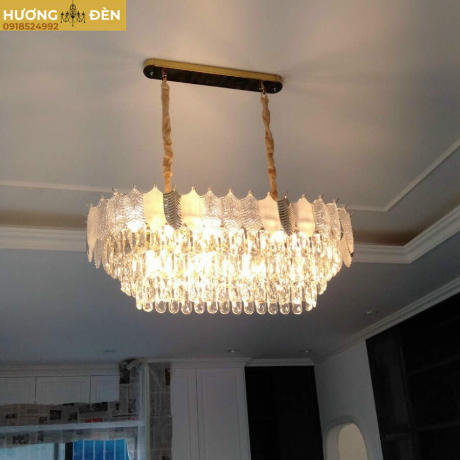 Đèn thả pha lê TPL8032N800